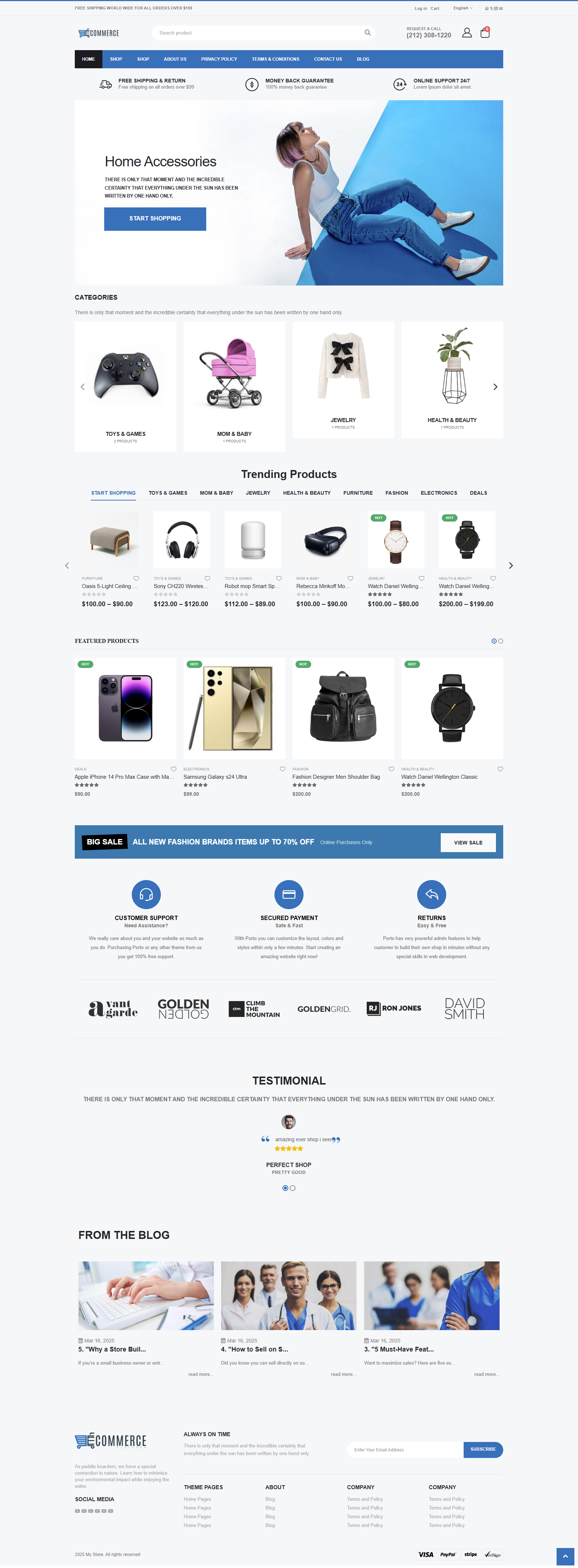 Scent Theme Add-on for eCommerceGo-WorkDo